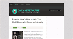 Desktop Screenshot of dailyhealthcare.net